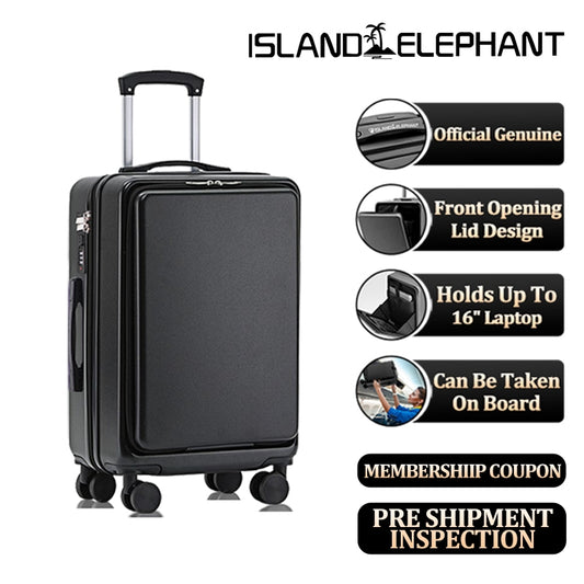 ISLAND ELEPHANT Cabin Luggage Travel Bag With Laptop Compartment