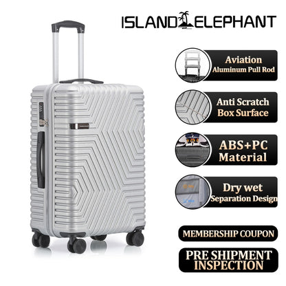 ISLAND ELEPHANT 20/24/28inch Luggage Travel Bag Hand Carry 7kg Trolley