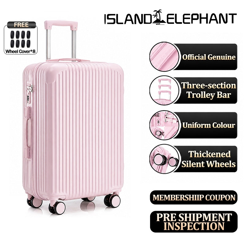ISLAND ELEPHANT Candy Luggage Travel Bag Lightweight 360° Spinner Wheels 20/24/28Inch
