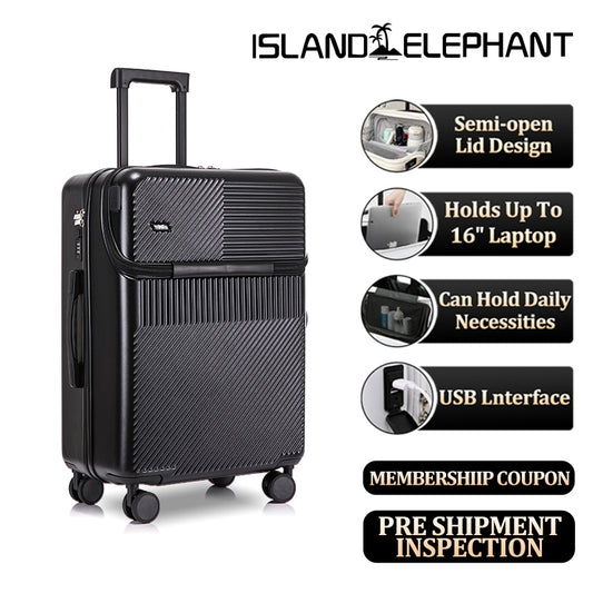 ISLAND ELEPHANT Japanese Style Luggage Travel Bag USB 20 inches 24 inches