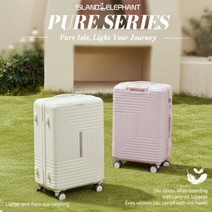 ISLAND ELEPHANT Pure Series Luggage Travel Bag Hand Carry Suitcase Lightweight Durable 20/24 Inch