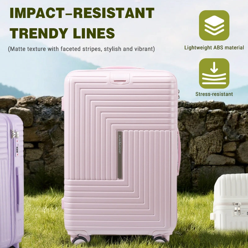 ISLAND ELEPHANT Pure Series Luggage Travel Bag Hand Carry Suitcase Lightweight Durable 20/24 Inch