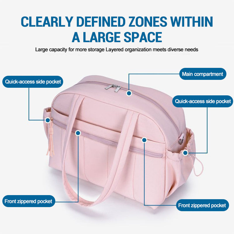 ISLAND ELEPHANT Shoulder Bag  Waterproof  Lightweight Sport Tote Bag Travel Duffel Bag