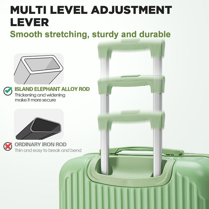 ISLAND ELEPHANT Candy Luggage Travel Bag Lightweight 360° Spinner Wheels 20/24/28Inch