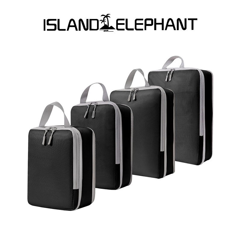 ISLAND ELEPHANT Travel Organizer Bag Compression Luggage Packing Bag Breathable Foldable
