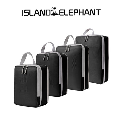 ISLAND ELEPHANT Travel Organizer Bag Compression Luggage Packing Bag Breathable Foldable