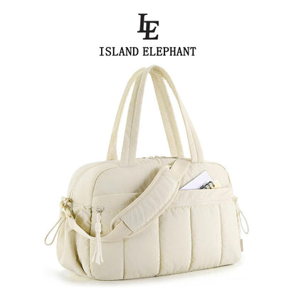 ISLAND ELEPHANT Shoulder Bag  Waterproof  Lightweight Sport Tote Bag Travel Duffel Bag