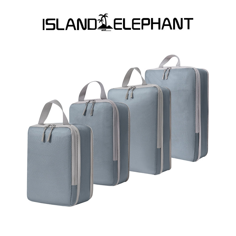 ISLAND ELEPHANT Travel Organizer Bag Compression Luggage Packing Bag Breathable Foldable