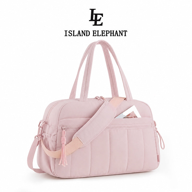 ISLAND ELEPHANT Shoulder Bag  Waterproof  Lightweight Sport Tote Bag Travel Duffel Bag