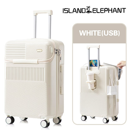 ISLAND ELEPHANT Japanese Style Luggage Travel Bag USB 20 inches 24 inches