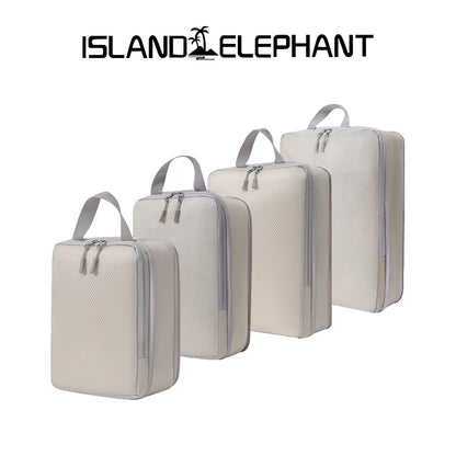 ISLAND ELEPHANT Travel Organizer Bag Compression Luggage Packing Bag Breathable Foldable