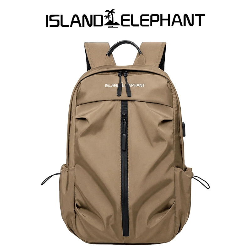 ISLAND ELEPHANT Multi functional Large Capacity Men's Leisure Waterproof Backpack