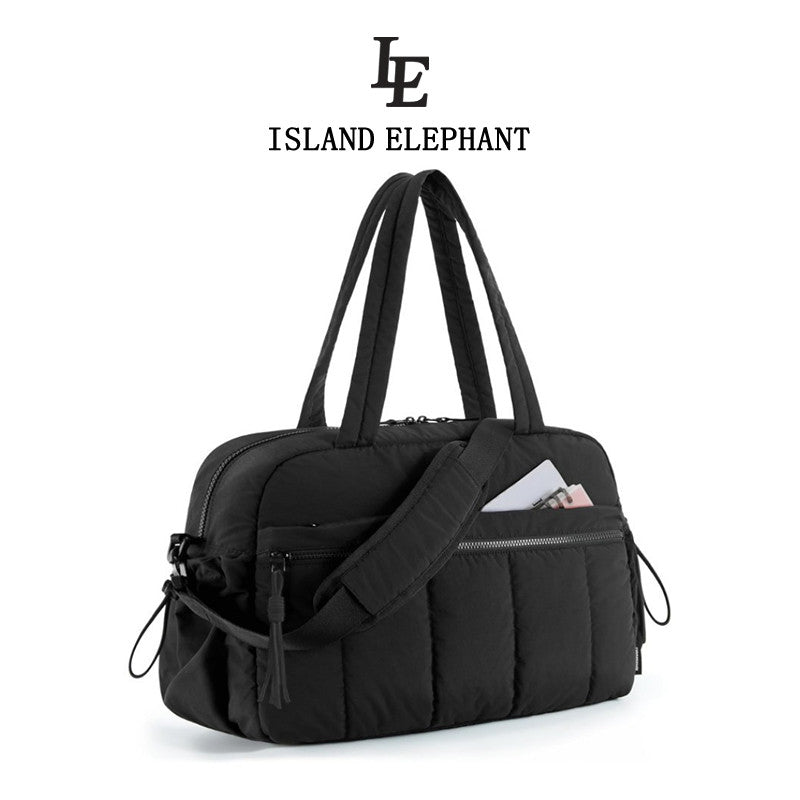 ISLAND ELEPHANT Shoulder Bag  Waterproof  Lightweight Sport Tote Bag Travel Duffel Bag