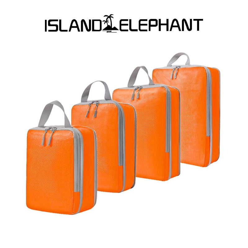 ISLAND ELEPHANT Travel Organizer Bag Compression Luggage Packing Bag Breathable Foldable