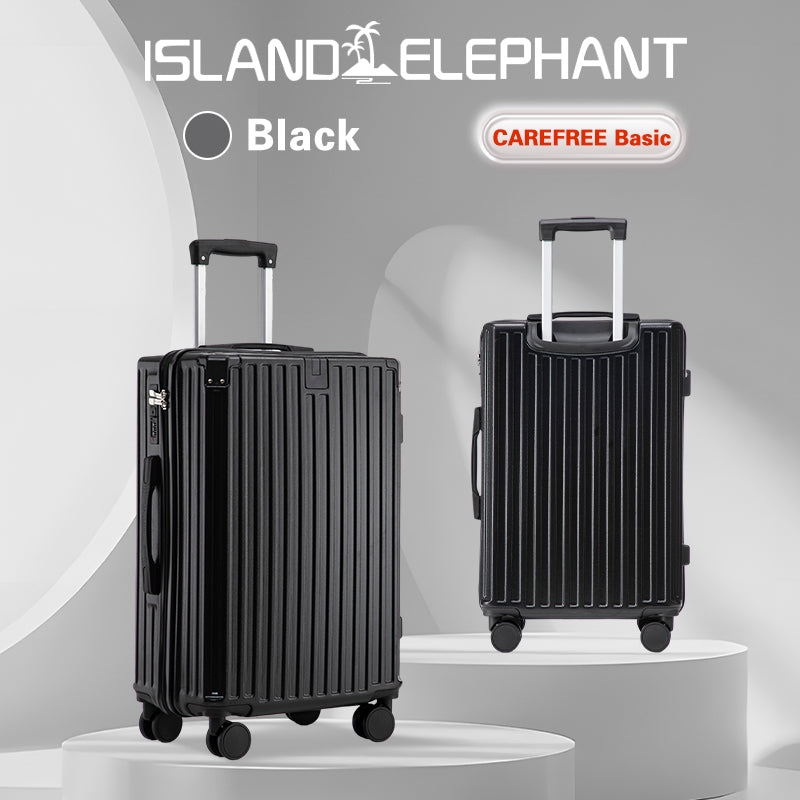 ISLAND ELEPHANT CAREFREE Series Maleta Luggage Travel Bag 20/24/28inch Suitcase With USB Cup Holder