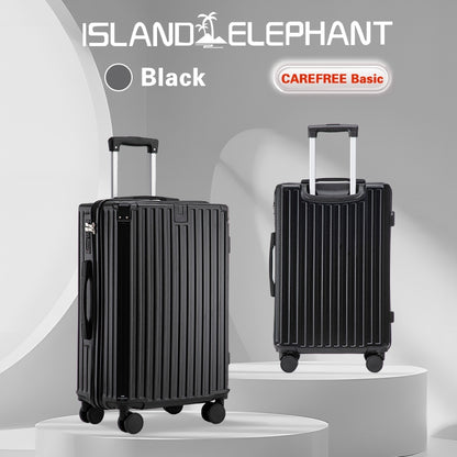 ISLAND ELEPHANT CAREFREE Series Maleta Luggage Travel Bag 20/24/28inch Suitcase With USB Cup Holder