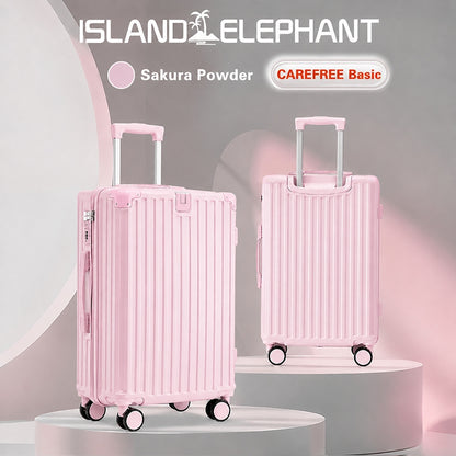 ISLAND ELEPHANT CAREFREE Series Maleta Luggage Travel Bag 20/24/28inch Suitcase With USB Cup Holder