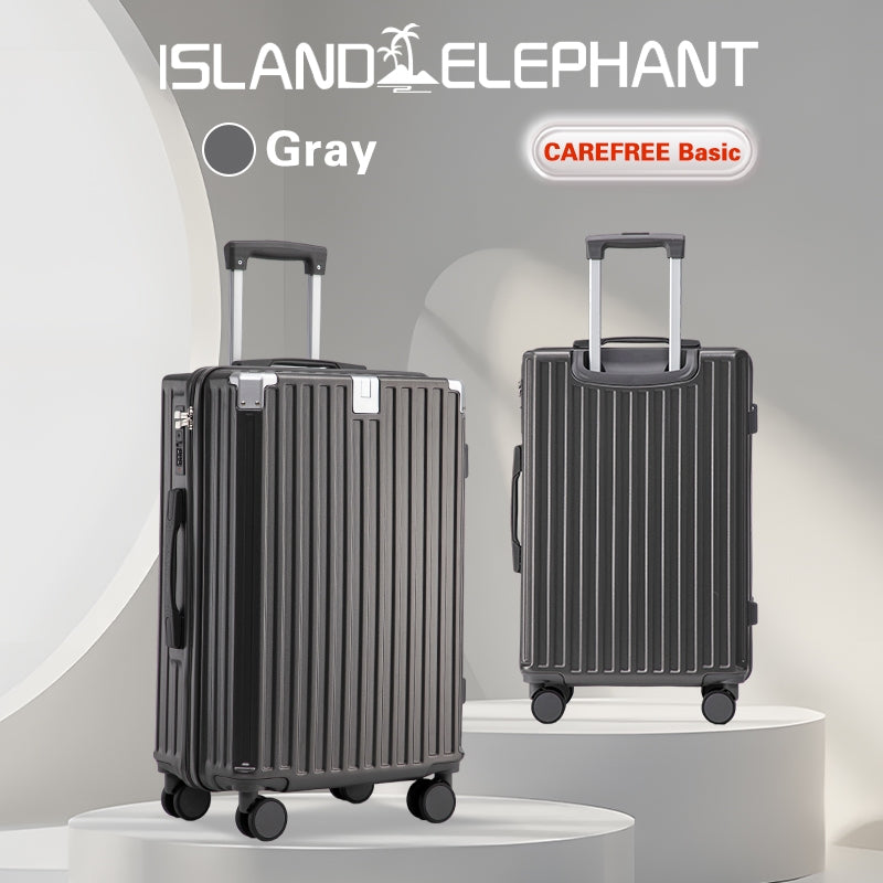 ISLAND ELEPHANT CAREFREE Series Maleta Luggage Travel Bag 20/24/28inch Suitcase With USB Cup Holder