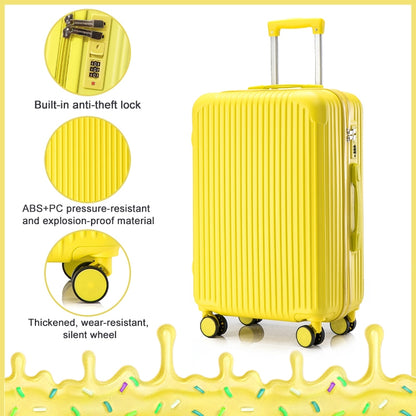 ISLAND ELEPHANT Candy Luggage Travel Bag Lightweight 360° Spinner Wheels 20/24/28Inch
