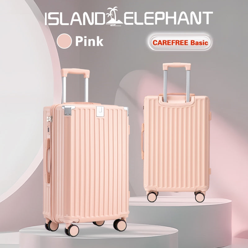 ISLAND ELEPHANT CAREFREE Series Maleta Luggage Travel Bag 20/24/28inch Suitcase With USB Cup Holder