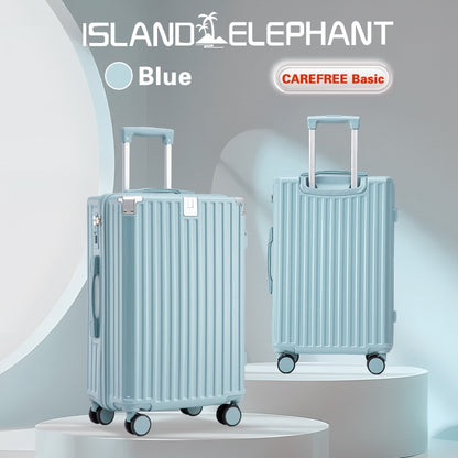 ISLAND ELEPHANT CAREFREE Series Maleta Luggage Travel Bag 20/24/28inch Suitcase With USB Cup Holder