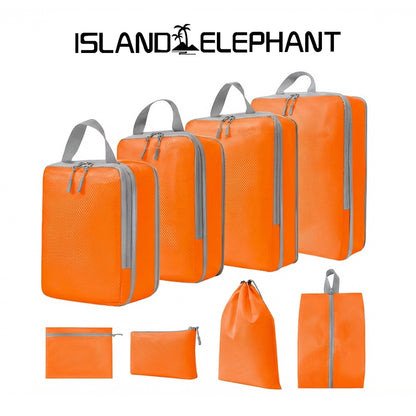 ISLAND ELEPHANT Travel Organizer Bag Compression Luggage Packing Bag Breathable Foldable