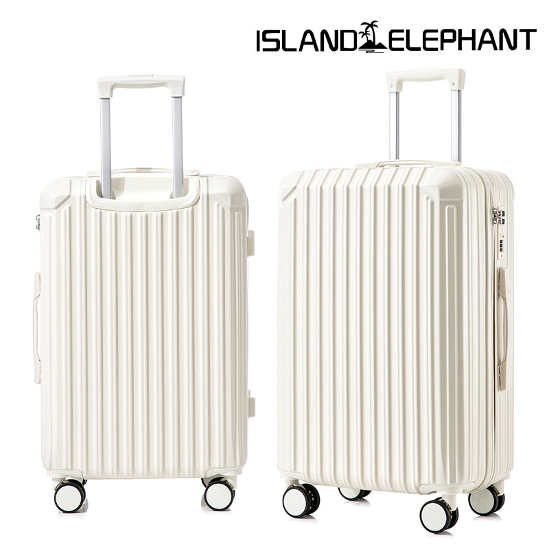 ISLAND ELEPHANT Purple Luggage Travel Bag Hand Carry Luggage Maleta（Two Variants）