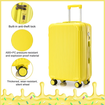 ISLAND ELEPHANT Candy Luggage Travel Bag Lightweight 360° Spinner Wheels 20/24/28Inch
