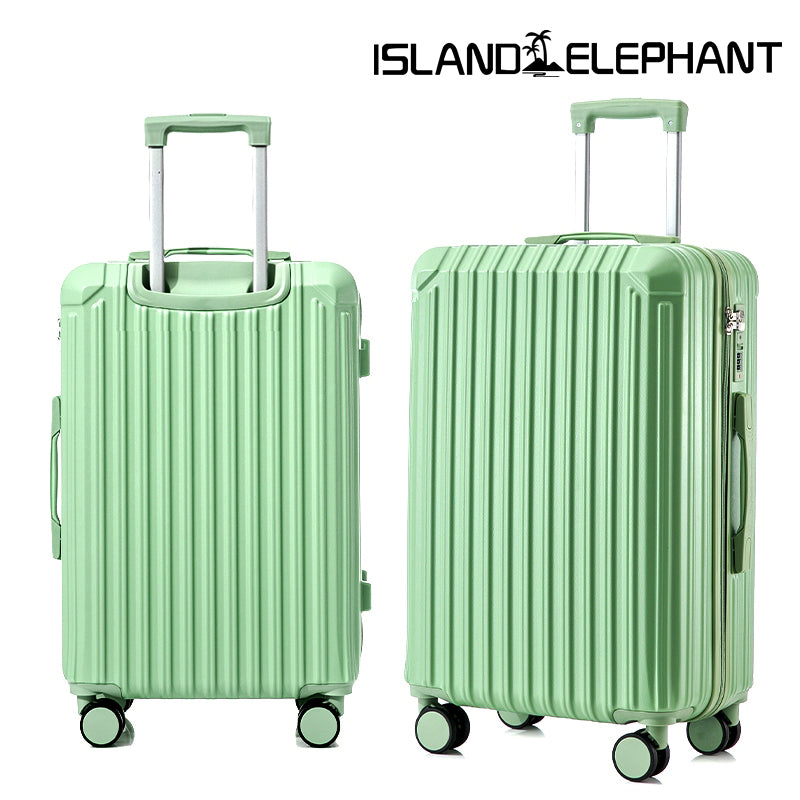 ISLAND ELEPHANT Purple Luggage Travel Bag Hand Carry Luggage Maleta（Two Variants）