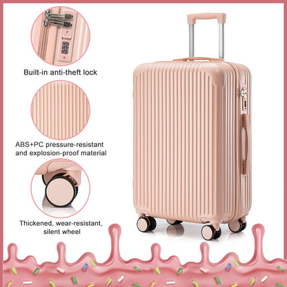 ISLAND ELEPHANT Candy Luggage Travel Bag Lightweight 360° Spinner Wheels 20/24/28Inch