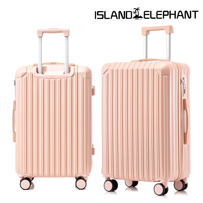 ISLAND ELEPHANT Purple Luggage Travel Bag Hand Carry Luggage Maleta（Two Variants）