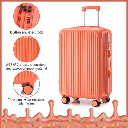 ISLAND ELEPHANT Candy Luggage Travel Bag Lightweight 360° Spinner Wheels 20/24/28Inch